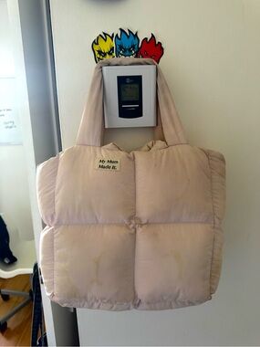 “My Mum Made It” PUFFER TOTE BAG